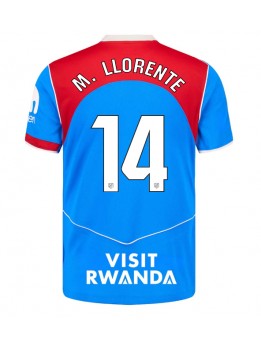 Atletico Madrid Marcos Llorente #14 Replika Tredje Kläder 2025-26 Kortärmad